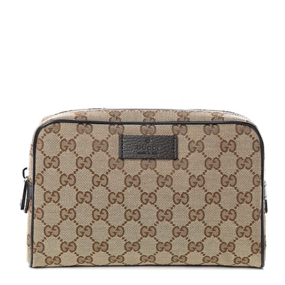 Gucci Monogram Belt Bag Dark Brown 1 of 8