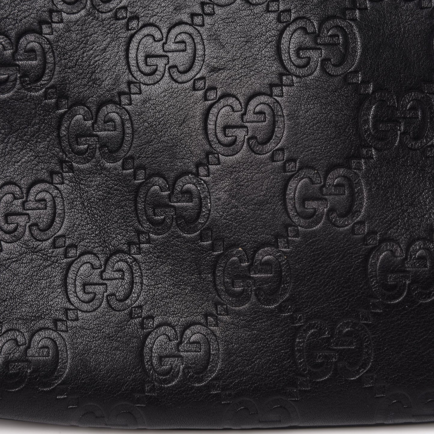 Guccissima Wristlet Black