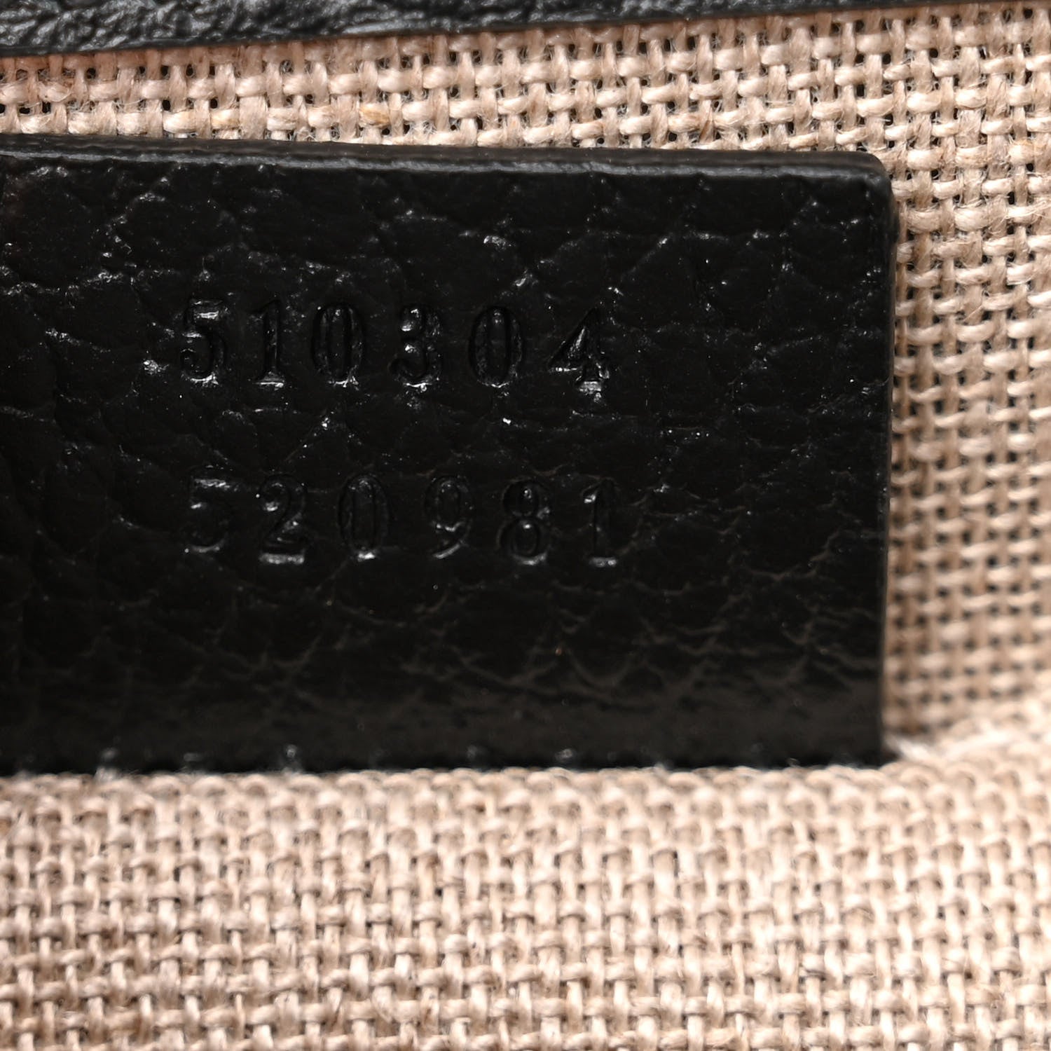 Gucci Dollar Calfskin Small Interlocking G Shoulder Bag Black 7 of 11