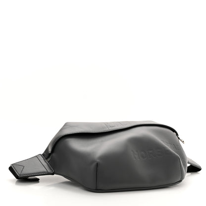 Burberry Calfskin Horseferry Print Medium Sonny Bum Bag Dark Ash Grey 3 of 8