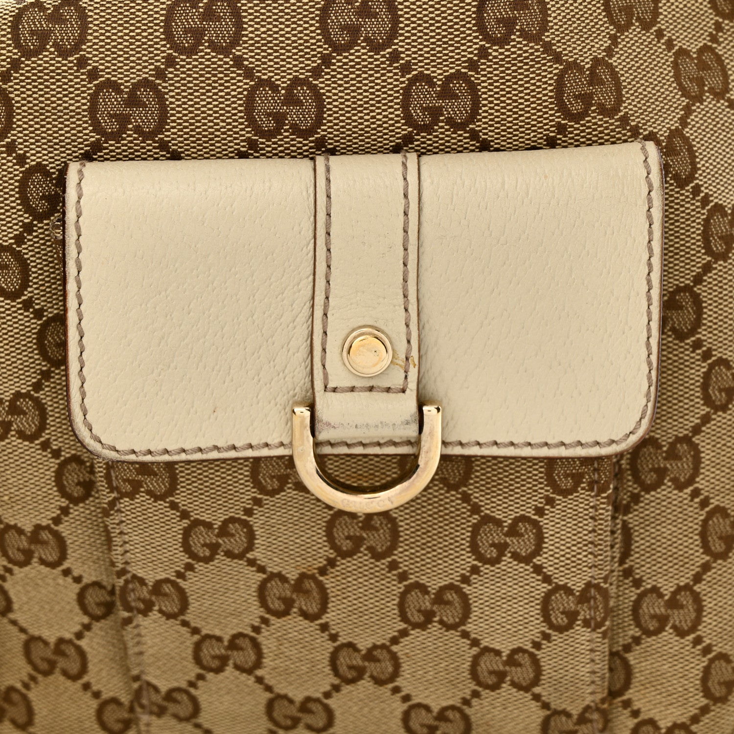Gucci Monogram Pocket Hobo Off White 16 of 18