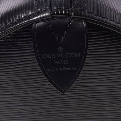 Louis Vuitton Epi Speedy 30 Black 8 of 9
