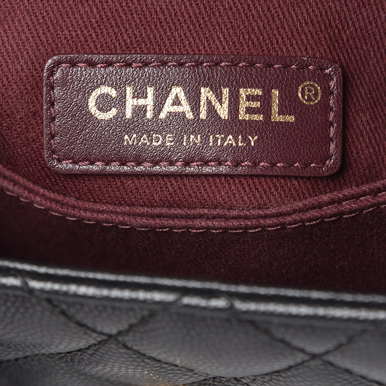 Chanel Caviar Quilted Mini Coco Handle Flap Black 6 of 13