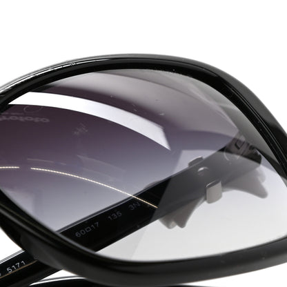 Chanel CC Bow Sunglasses 5171 Black White 8 of 9