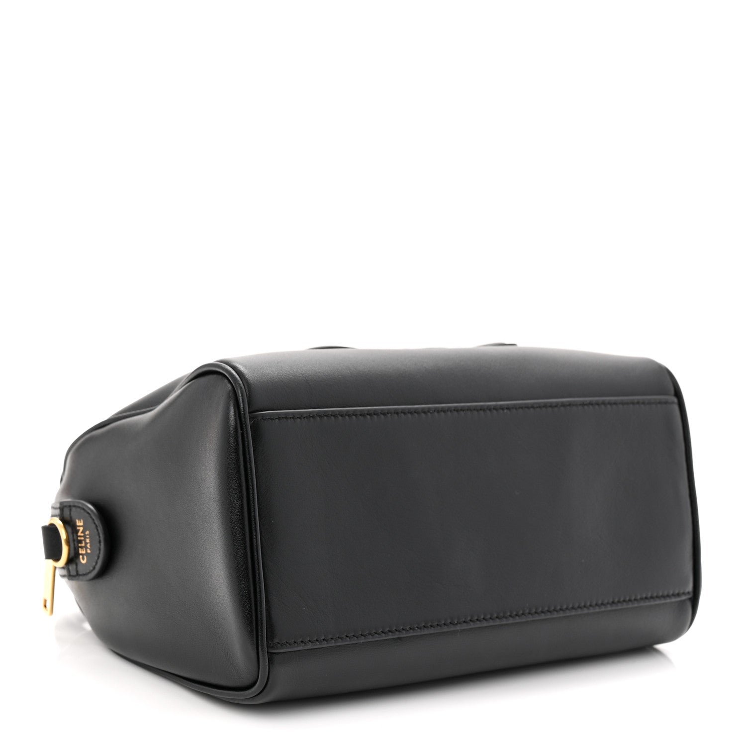 Celine Smooth Calfskin Triomphe Small Boston Bag Black 4 of 11
