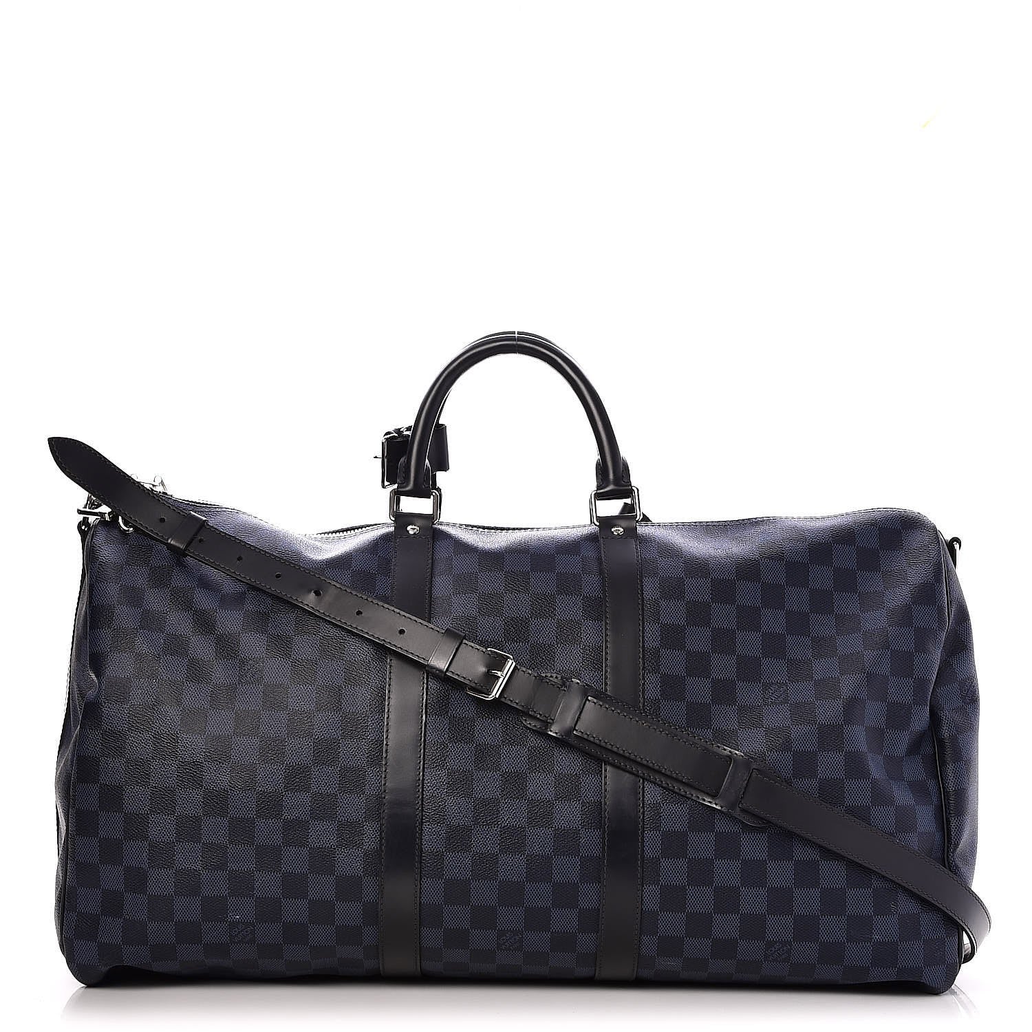 Louis Vuitton Damier Cobalt Keepall Bandouliere 55 1 of 11