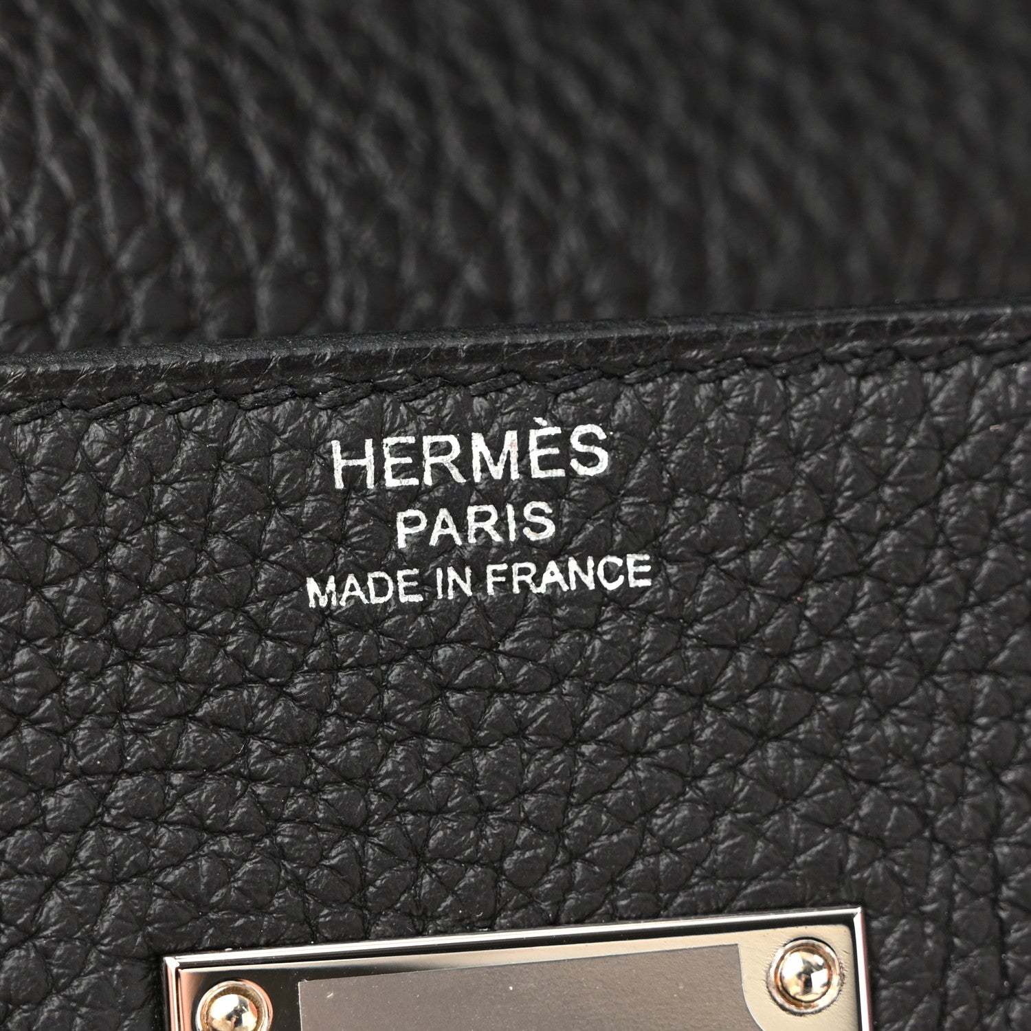 Hermes Togo Kelly Messenger PM Black 6 of 11