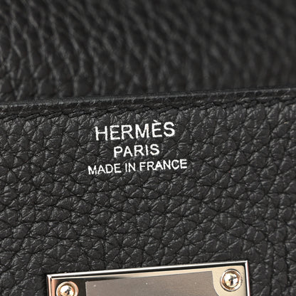 Hermes Togo Kelly Messenger PM Black 6 of 11