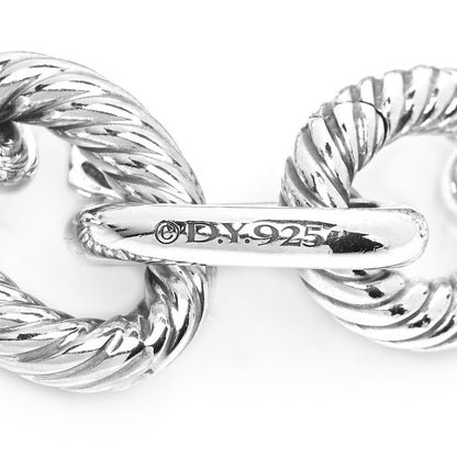 David Yurman Sterling Silver 17mm Extra Large Oval Link Bracelet 5 of 5