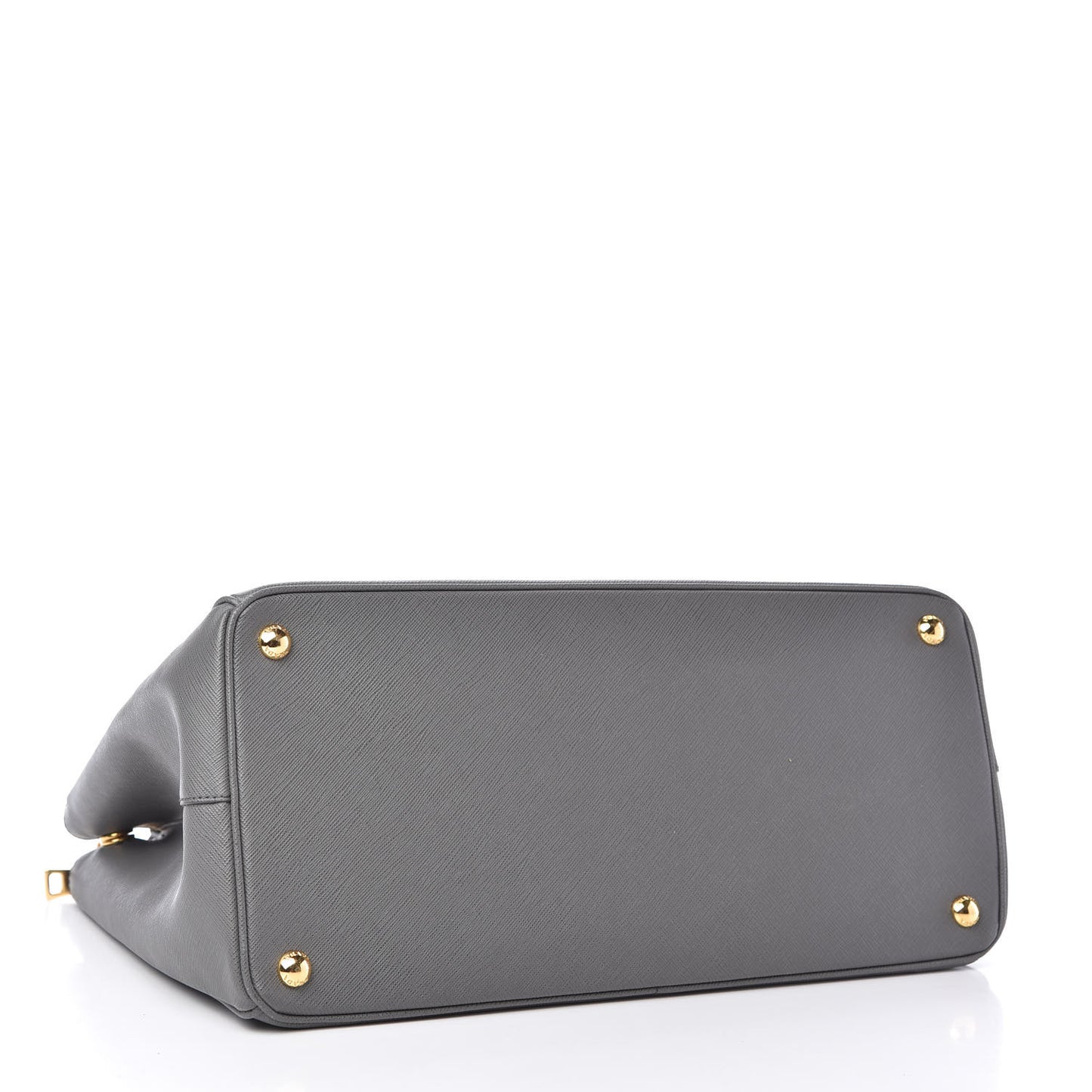 Saffiano Lux Large Galleria Double Zip Tote Mercurio