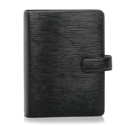 Louis Vuitton Epi Medium Ring Agenda Black 1 of 7