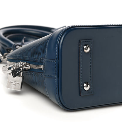 Louis Vuitton Epi Alma BB Indigo 8 of 10