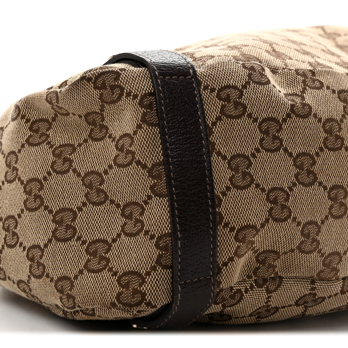 Gucci Monogram Medium Abbey Shoulder Bag Dark Brown 9 of 14