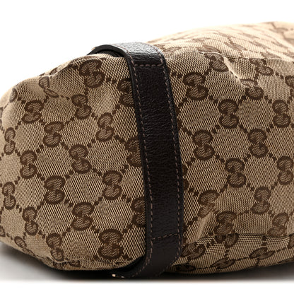 Gucci Monogram Medium Abbey Shoulder Bag Dark Brown 9 of 14