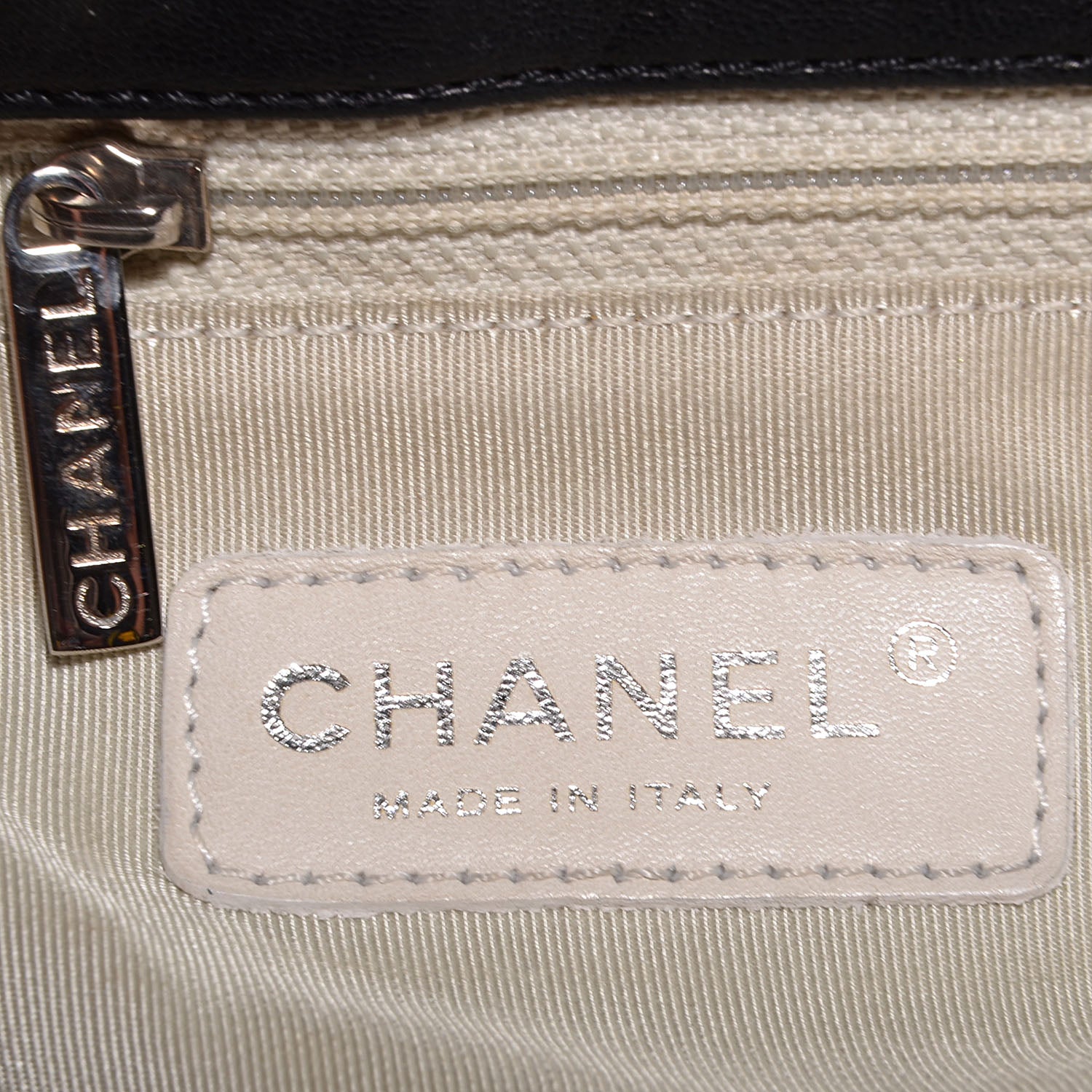Chanel Crumpled Lambskin Mini Chain Around Messenger Black 6 of 7