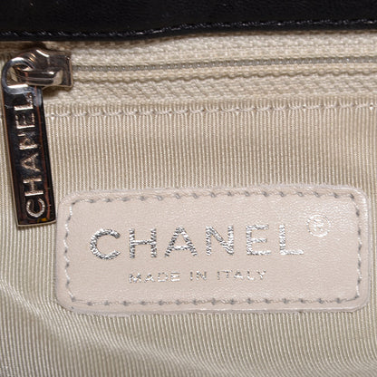 Chanel Crumpled Lambskin Mini Chain Around Messenger Black 6 of 7