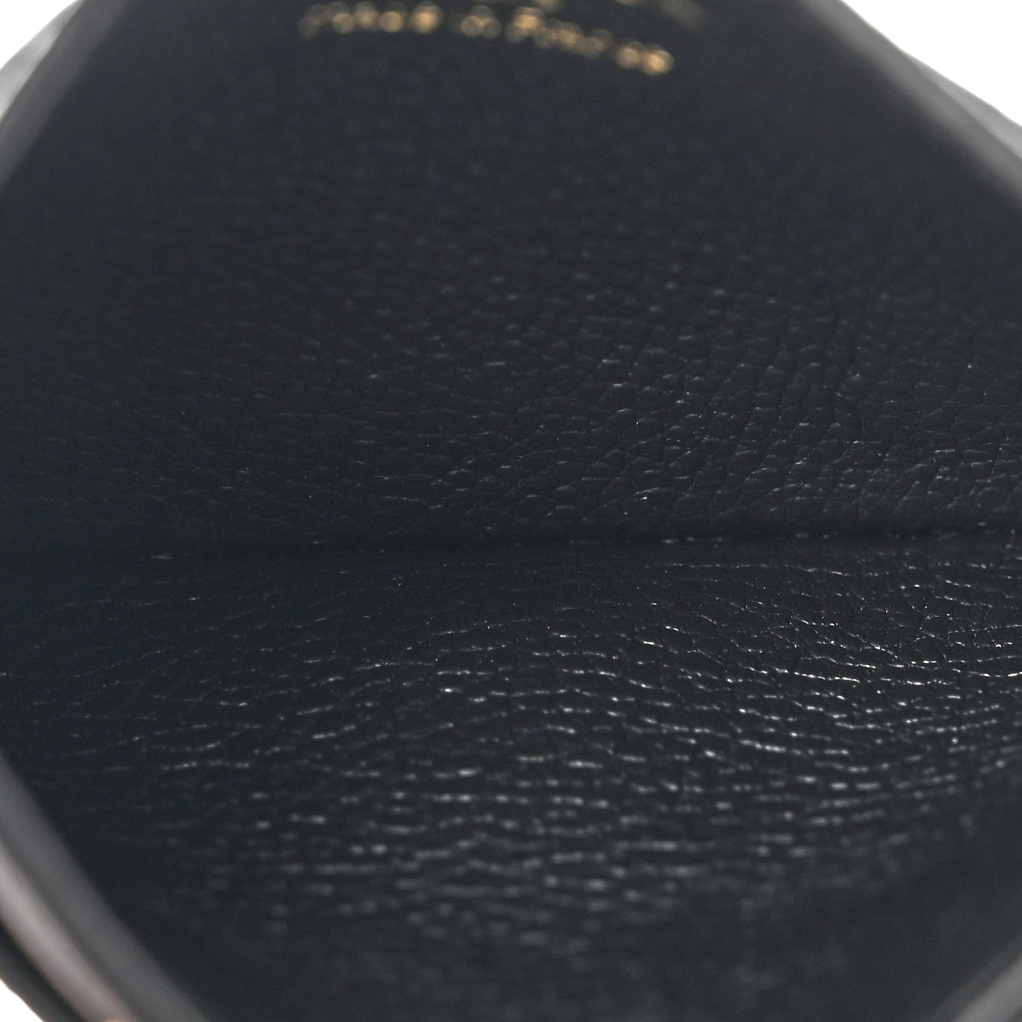 Empreinte Card Holder Black Beige