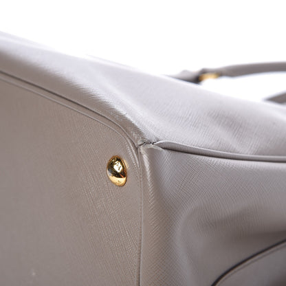 Prada Saffiano Medium Galleria Double Zip Tote Argilla 12 of 12