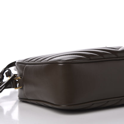 Saint Laurent Calfskin Matelasse Monogram Lou Camera Bag Faggio 5 of 9