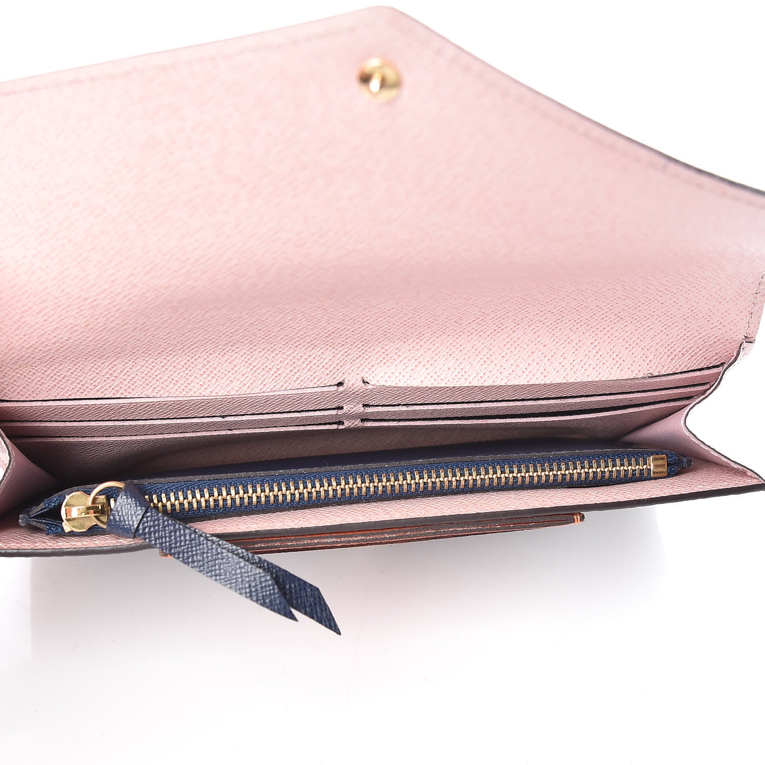 Louis Vuitton Monogram Jeanne Wallet Rose Ballerine 6 of 12