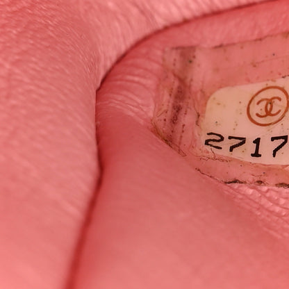 Chanel Tweed Quilted Mini Rectangular Flap Light Blue Pink Gold White 7 of 11