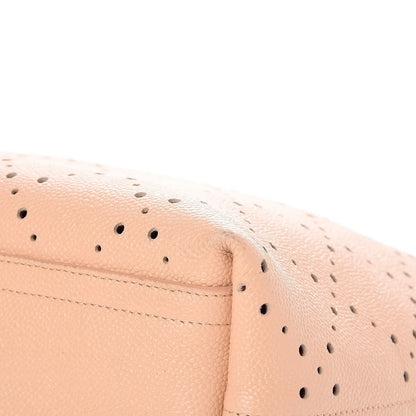 Chanel Perforated Grained Calfskin Small Shopping Tote Light Coral 10 of 13
