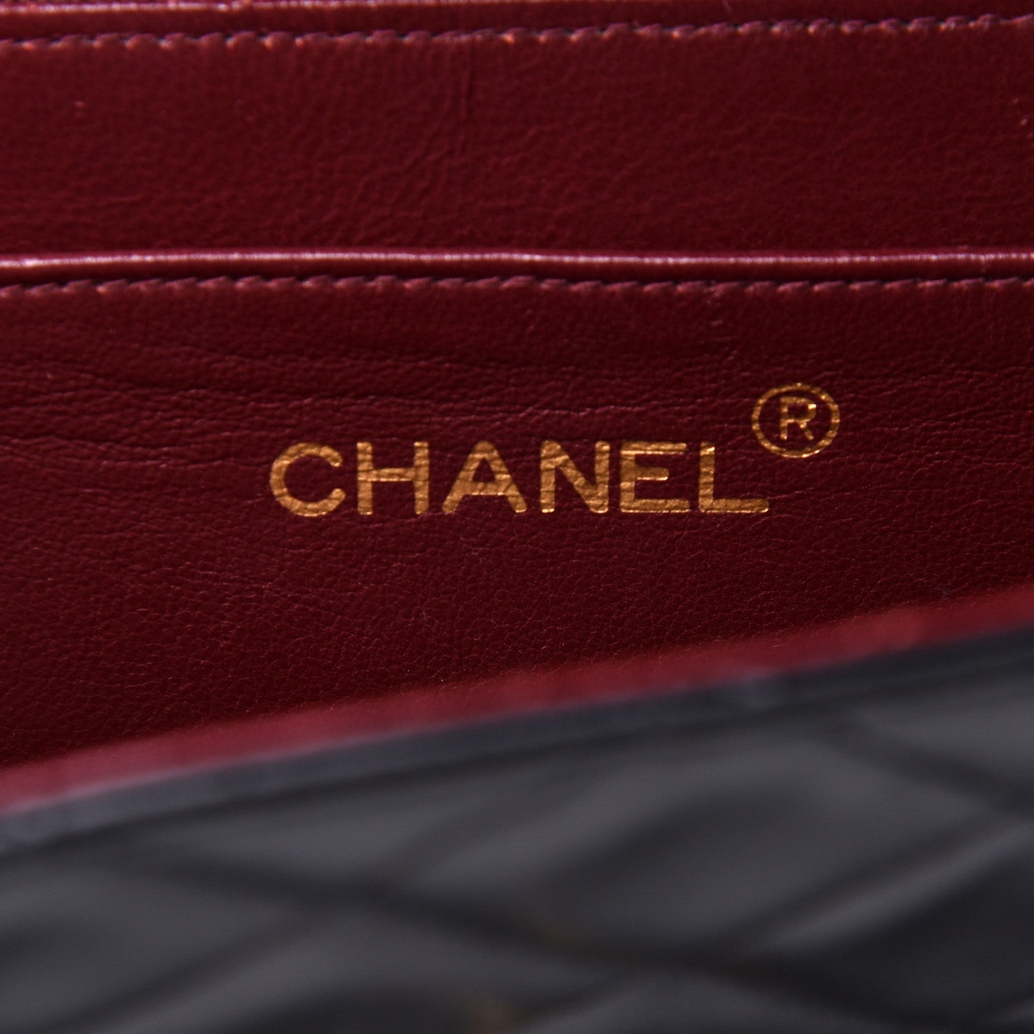 Chanel Lambskin Quilted XL Jumbo Single Flap Black 5 of 12