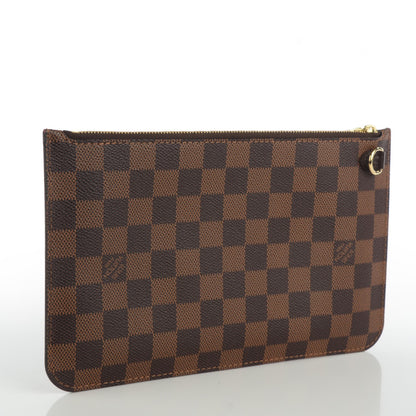 Louis Vuitton Damier Ebene Neverfull MM GM Pochette 3 of 7