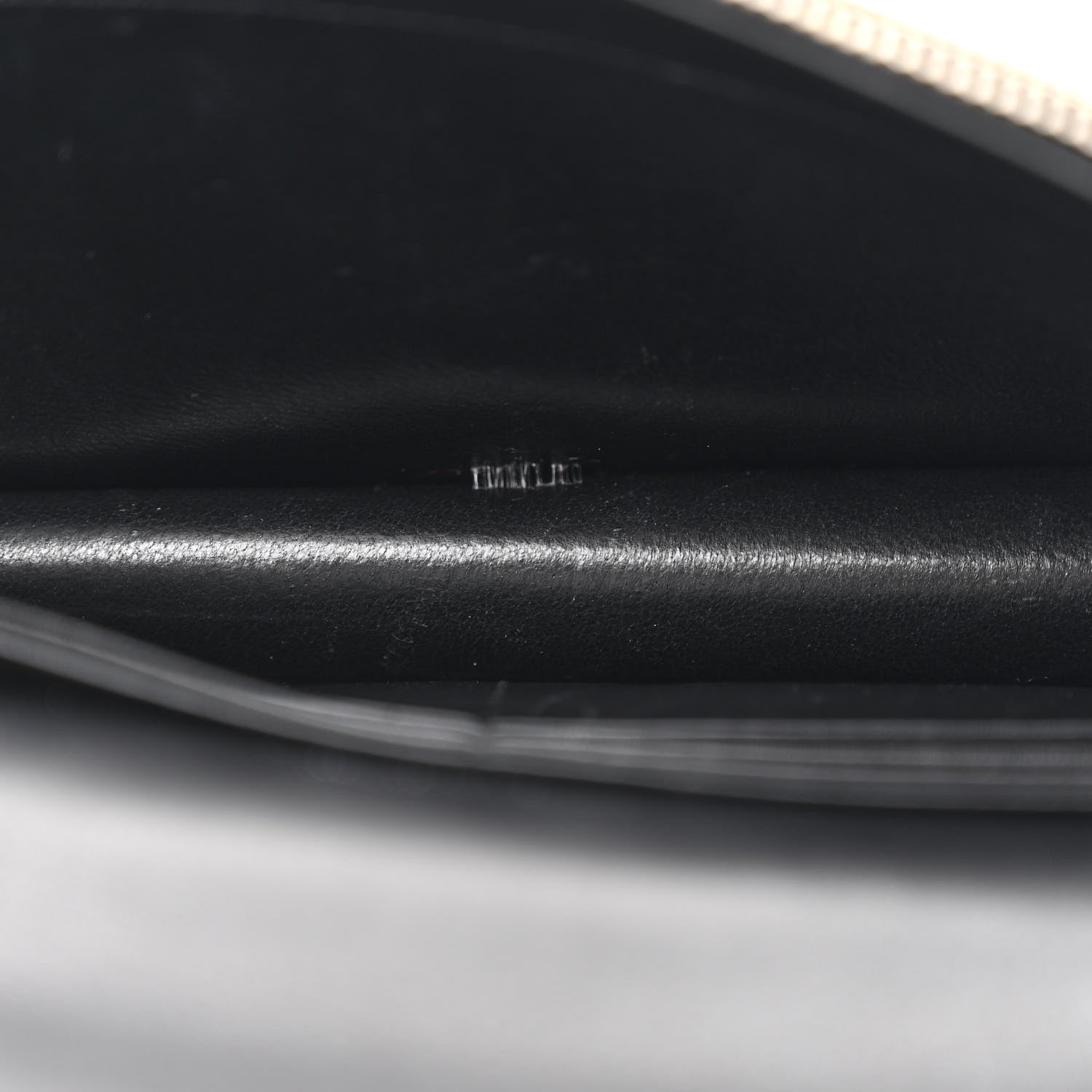 Saint Laurent Smooth Calfskin Classic Monogram Kate Tassel Chain Wallet Black 5 of 12