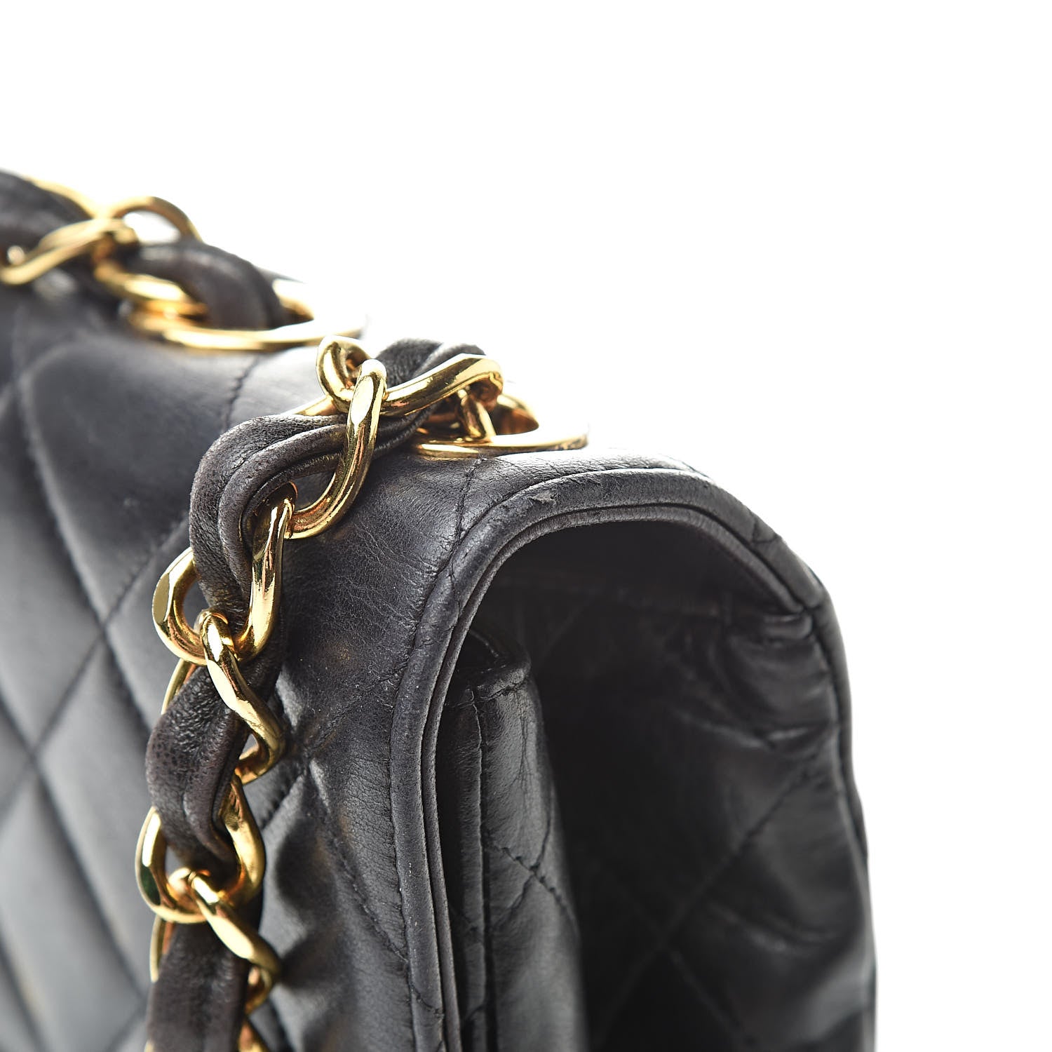 Chanel Lambskin Quilted XL Jumbo Single Flap Black 21 of 21