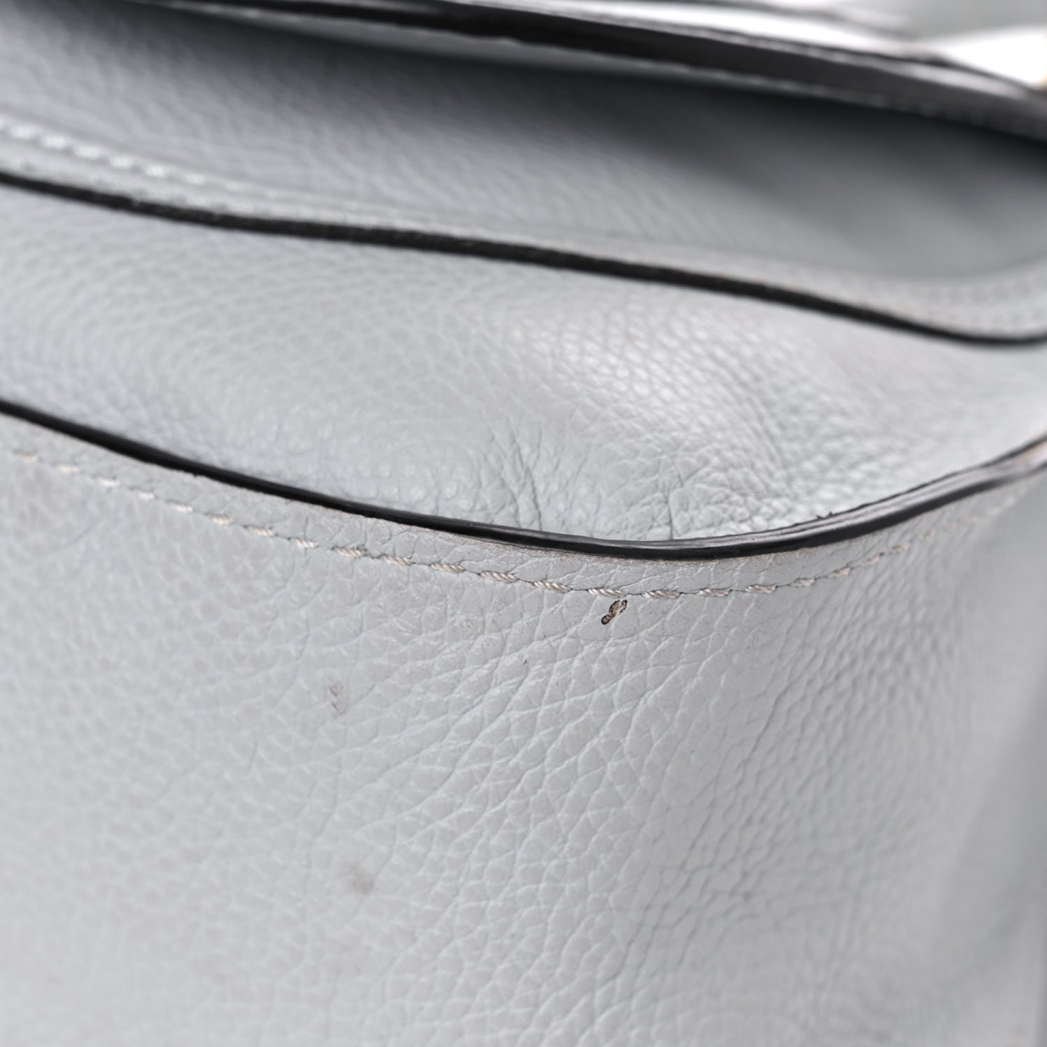 Chloe Calfskin Small Marcie Satchel Airy Grey 8 of 26