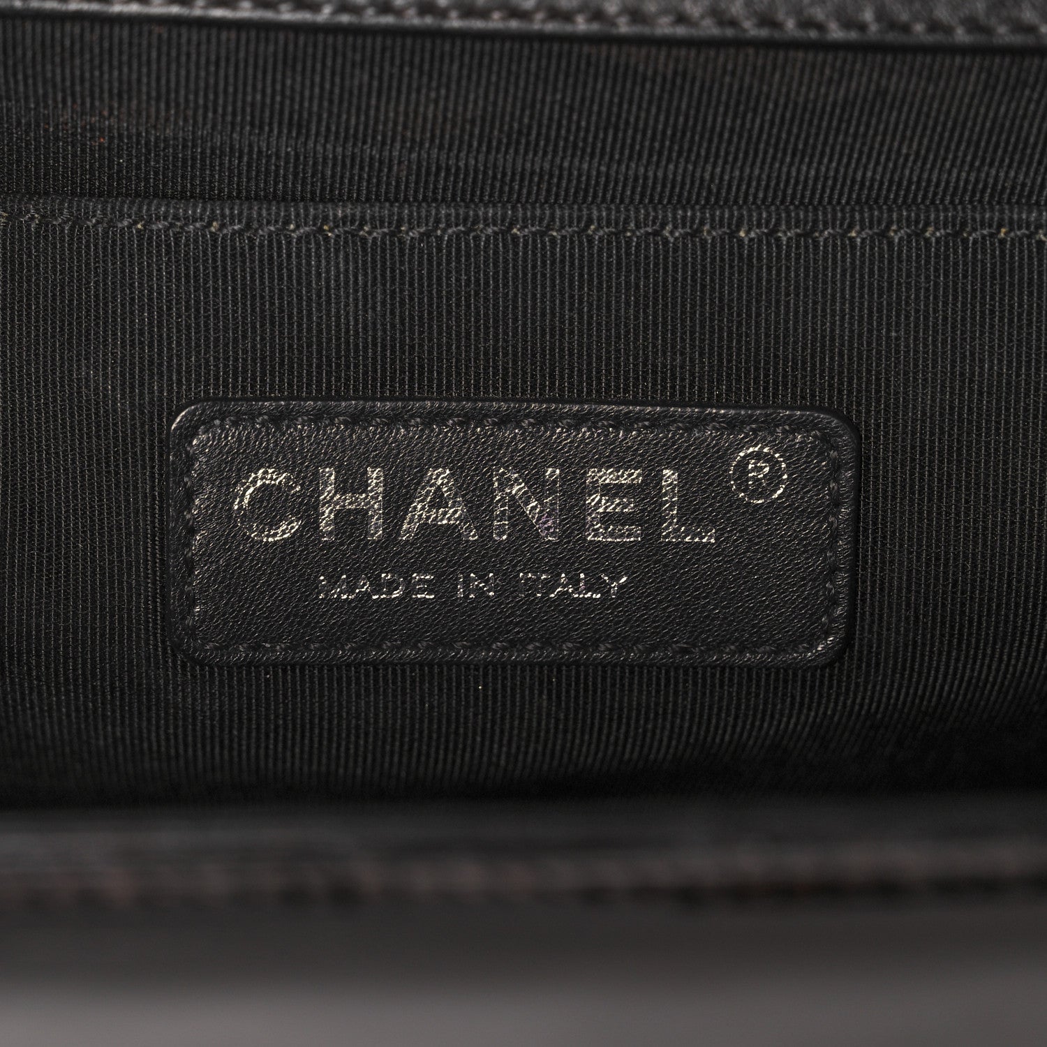 Chanel Patent Calfskin Quilted Medium Boy Flap Black 6 of 10