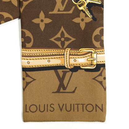Louis Vuitton Silk Monogram Confidential Bandeau Brown 2 of 3