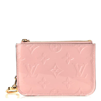 Louis Vuitton Vernis Key Pouch Rose Ballerine 1 of 4