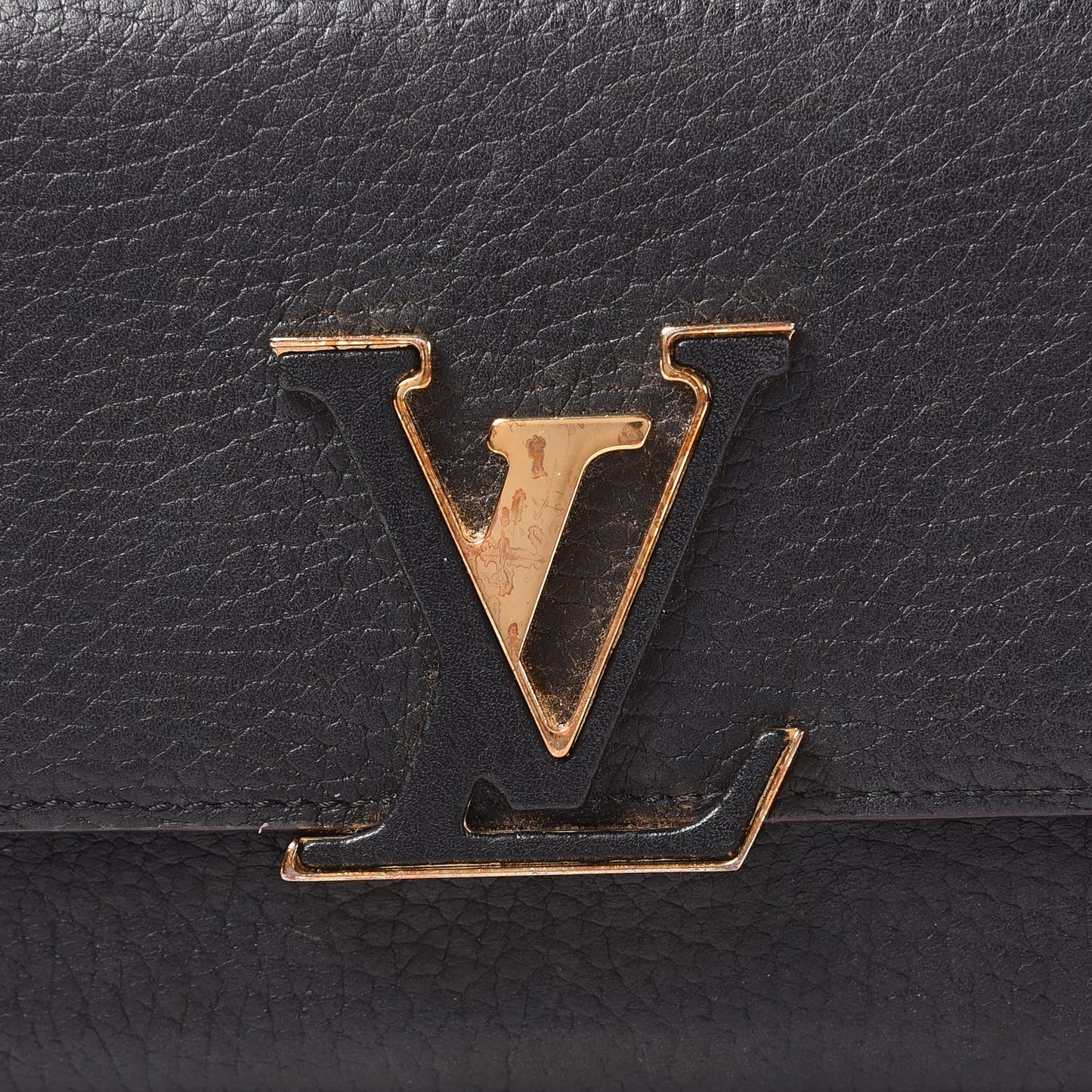 Taurillon Capucines Wallet Black