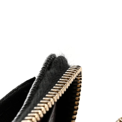 Chanel Caviar Quilted Flap Zip Pouch Black 11 of 11