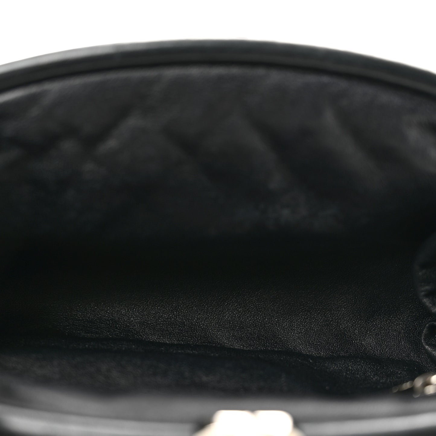 Lambskin Quilted Timeless Clutch Black
