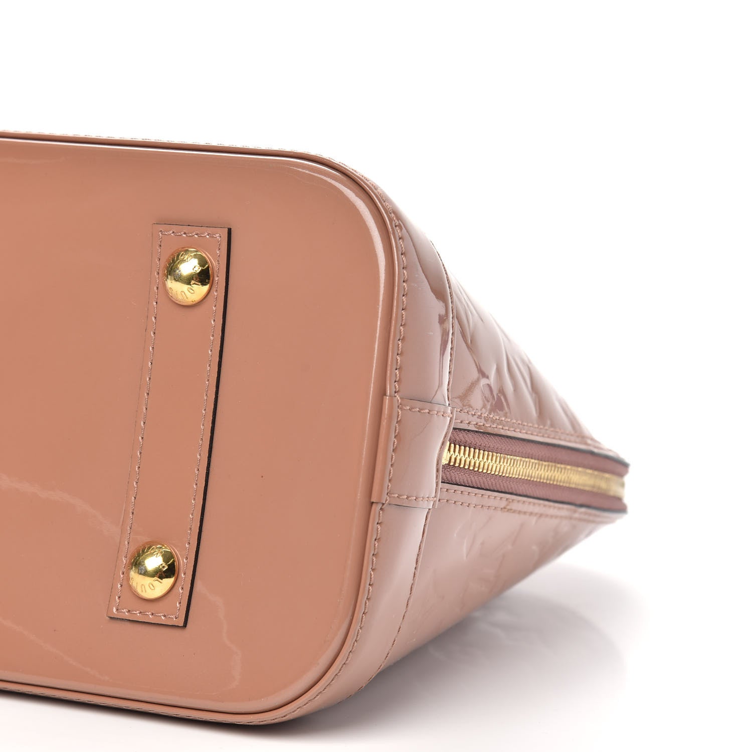 Louis Vuitton Vernis Alma PM Rose Velours 8 of 10