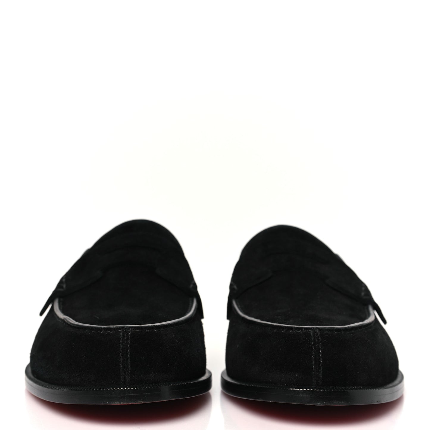 Crosta Alligator Embossed Mens Penny No Back Flat 42.5 Black