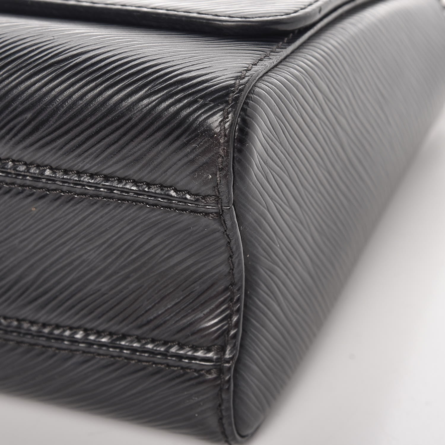 Louis Vuitton Epi Twist Shoulder Bag MM Black 11 of 14