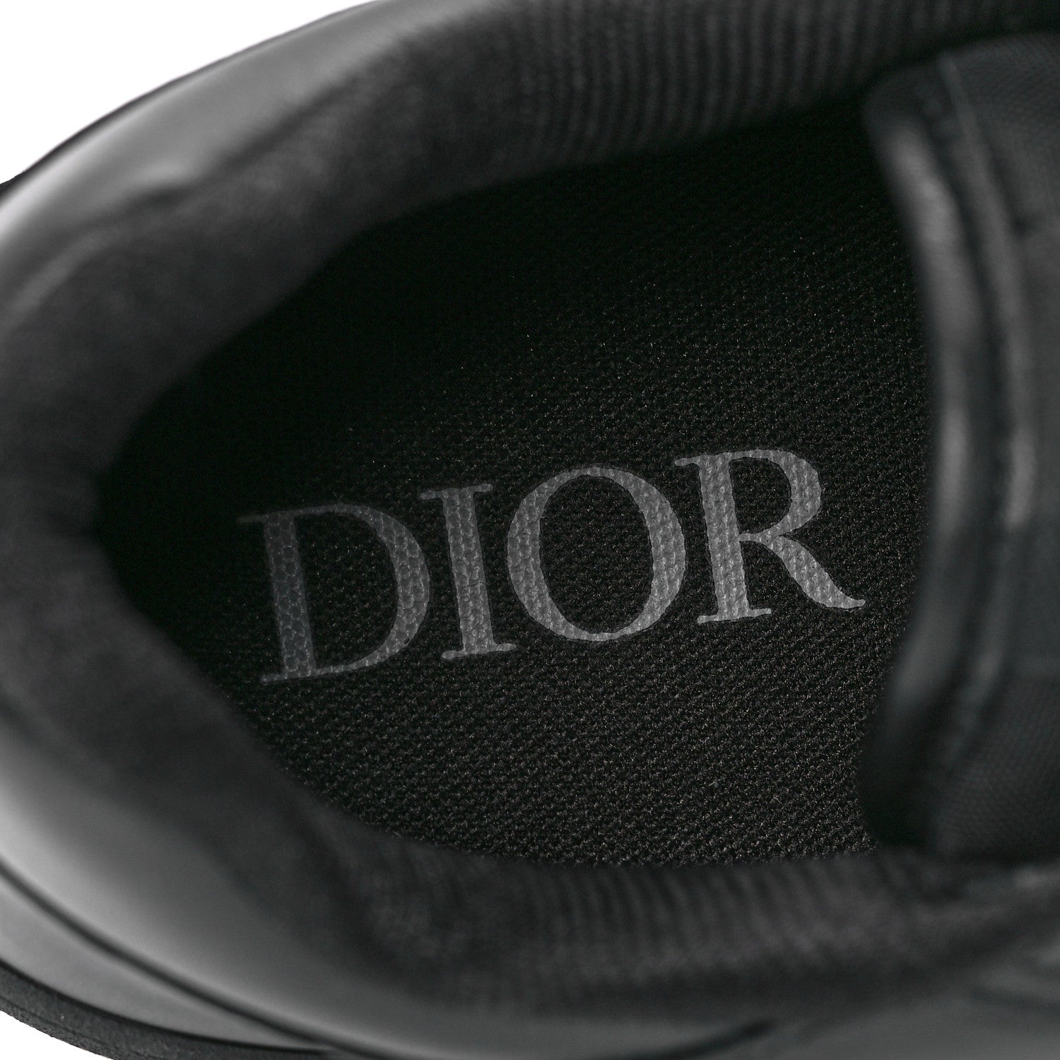 Christian Dior Smooth Calfskin Oblique Galaxy Mens B27 Low Top Sneakers 43 Black Beige 7 of 8