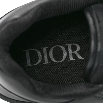 Christian Dior Smooth Calfskin Oblique Galaxy Mens B27 Low Top Sneakers 43 Black Beige 7 of 8