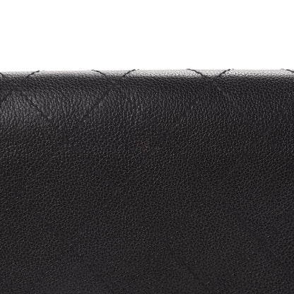 Chanel Calfskin Stitched Mademoiselle Flap Black 13 of 18
