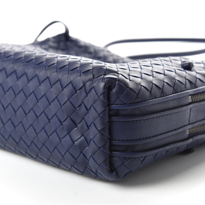 Bottega Veneta Nappa Intrecciato Pillow Crossbody Messenger Atlantic 7 of 9