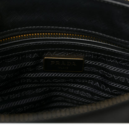 Prada Saffiano Small Galleria Double Zip Tote Black 7 of 9