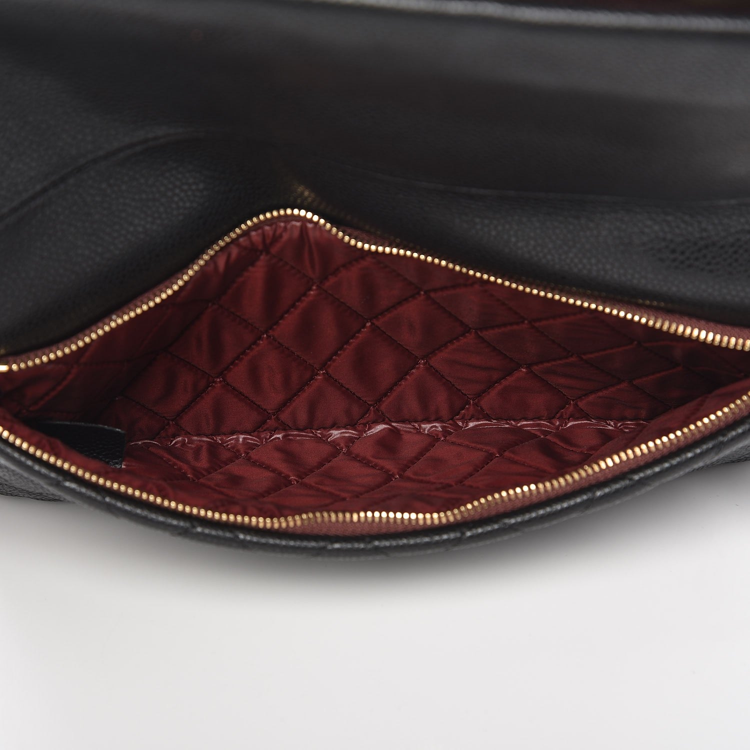 Chanel Caviar Quilted CC Beauty Clutch Black 6 of 8
