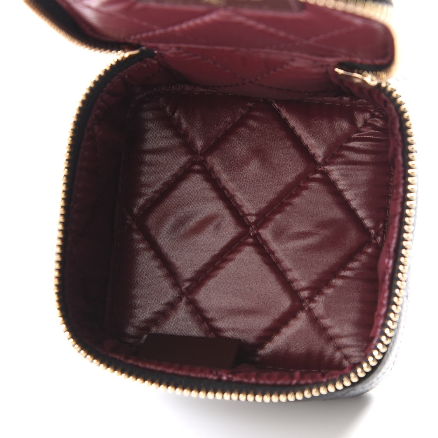 Chanel Caviar Quilted Jewelry Travel Case Black 4 of 11
