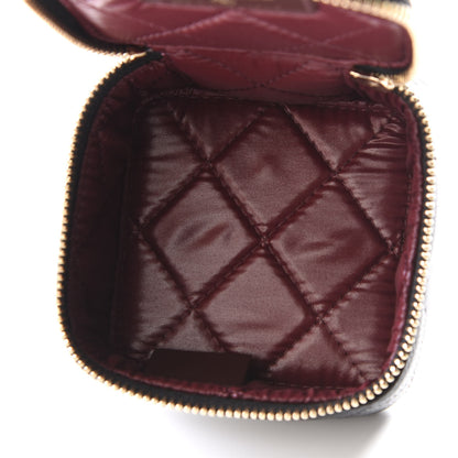 Chanel Caviar Quilted Jewelry Travel Case Black 4 of 11
