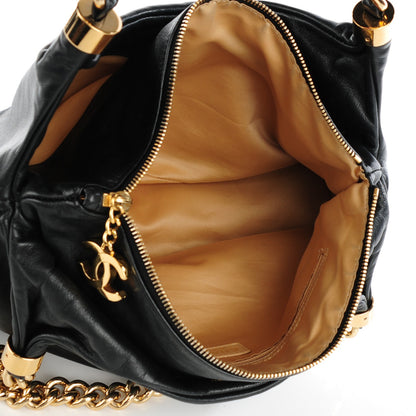 Chanel Calfskin Rodeo Drive Hobo Black 5 of 7