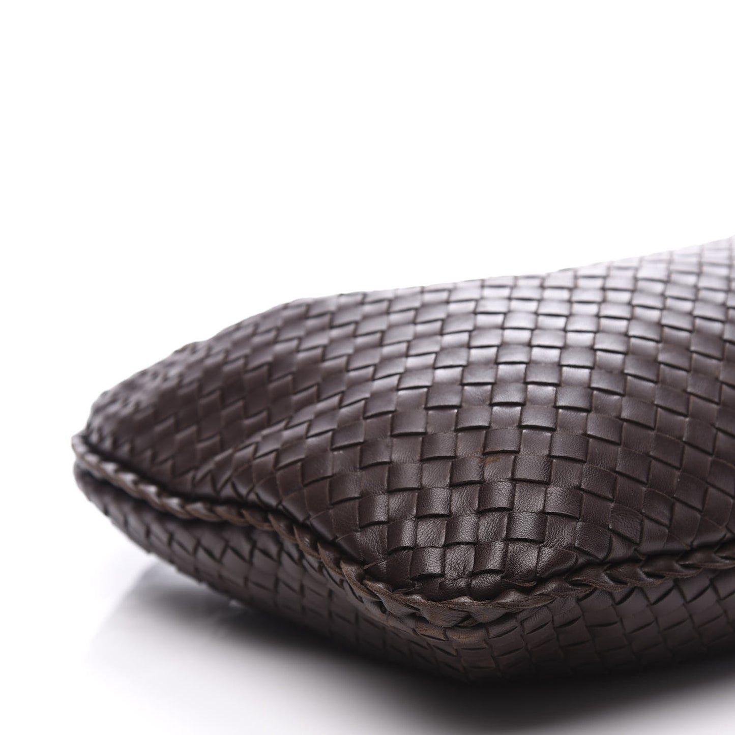 Nappa Intrecciato Medium Veneta Hobo Ebano